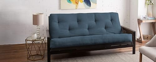 Trupedic X Mozaic Full Size Futon Mattress - 6 Inch Thick, CertiPUR-US Foam (Burgundy)