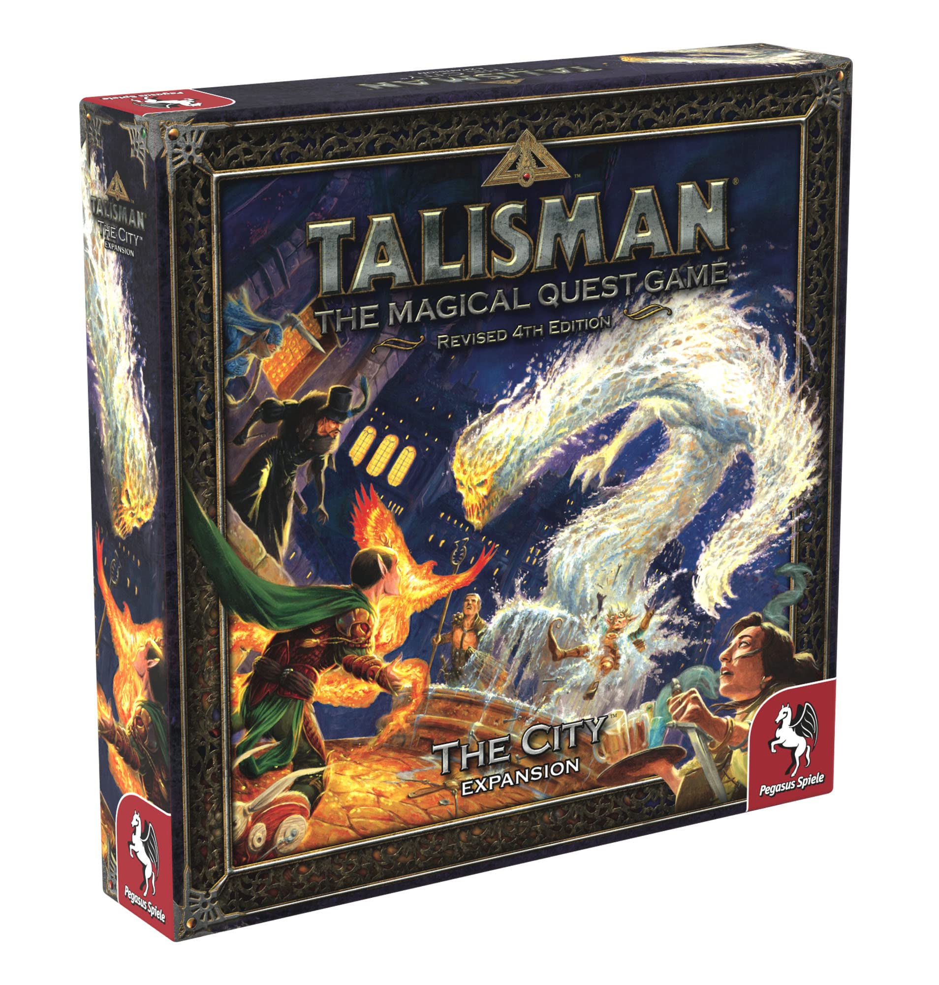 Pegasus Spiele | Talisman: The City Expansion | Board Game | Ages 13+ | 2-6 Players | 90 Minutes Playing Time — image 1