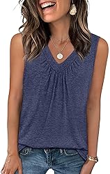 OFEEFAN Womens Tank Tops Loose Fit Summer Workout