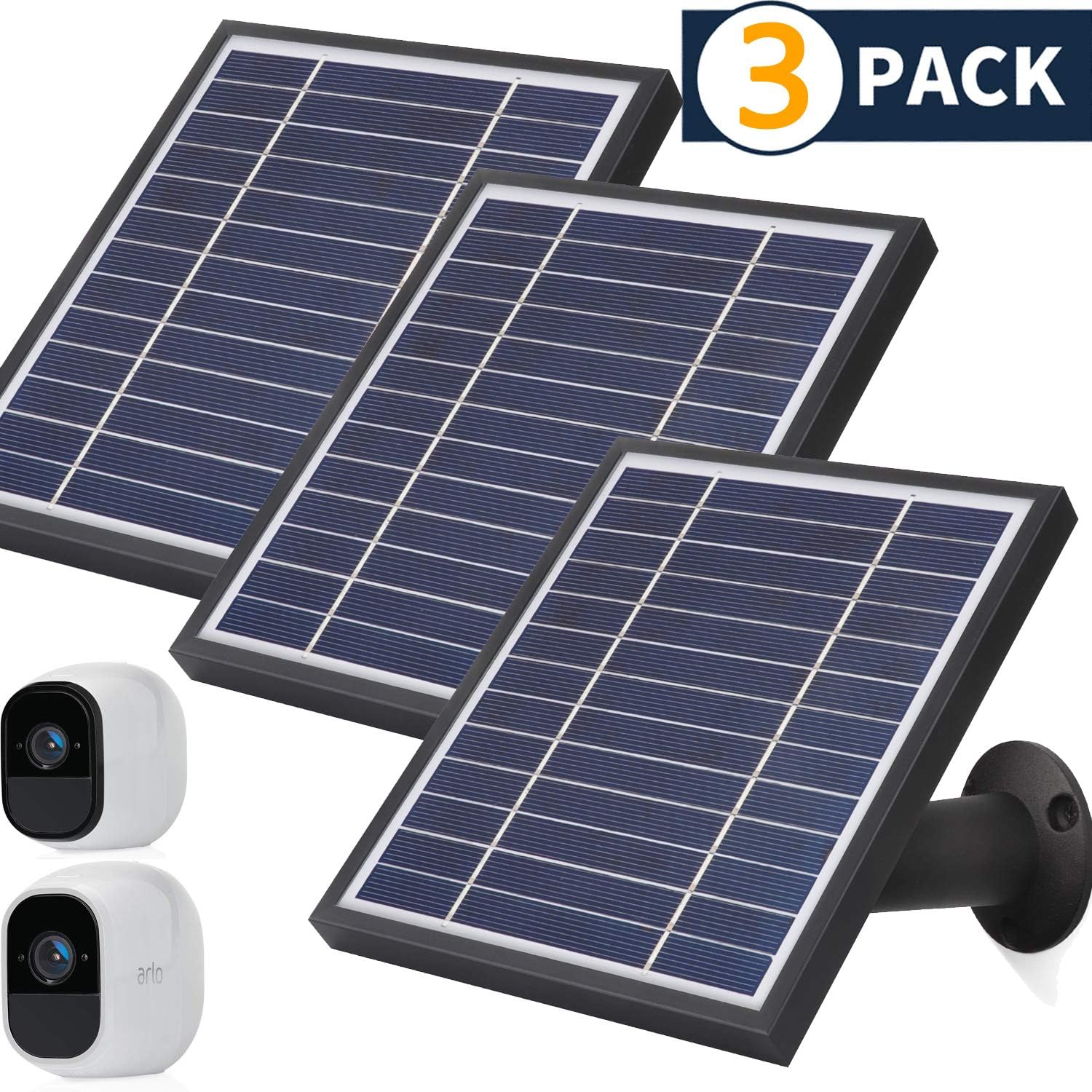 iTODOS Solar Panel Compatible with Arlo Pro and Arlo Pro 2