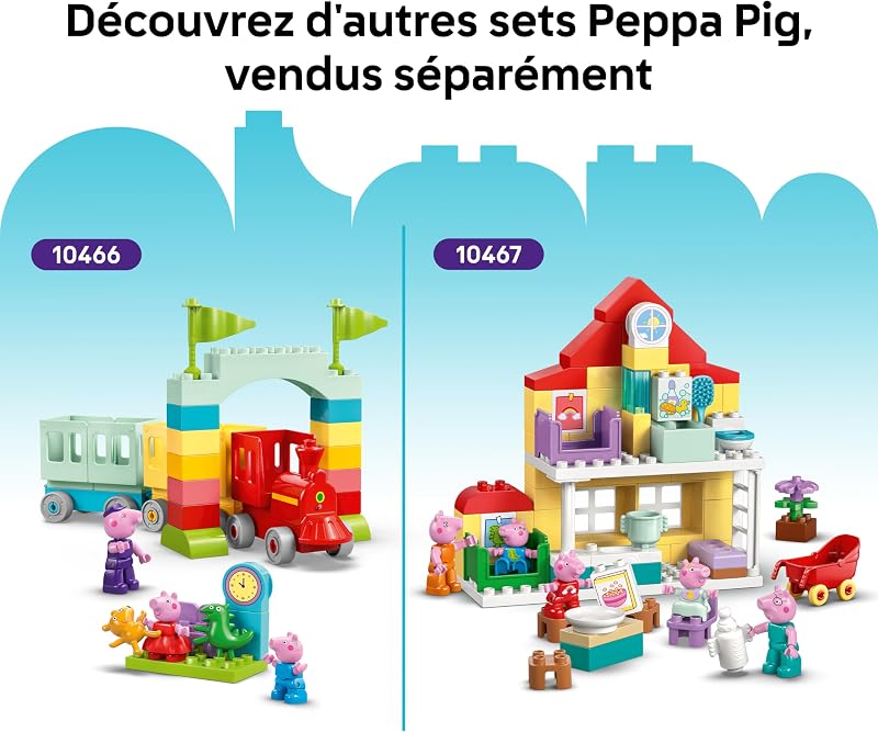 Duplo Peppa Pig Tracteur et marché 10468