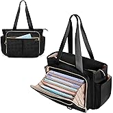 Prokva Nurse Tote Bag for Women, Nursing Clinical Bag - Accordion File Organizer, Nurse Work Bag for Home Healthcare