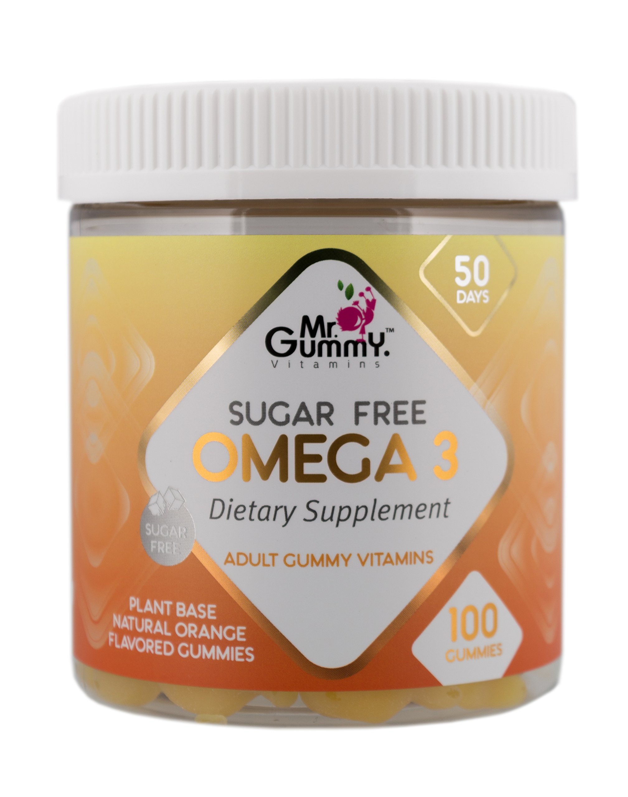 Mr Gummy Vitamins Omega 3 Sugar Free Premium Supplement Rich in 100