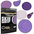 Skin Grip Adhesive Patches for Libre 2 CGM – Purple Pack, Waterproof & Sweatproof Adhesive for 10-14 Days, Pre-Cut Adhesive Medical Tape, Continuous Glucose Monitor