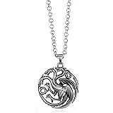 Beaux Bijoux Game Of Thrones Dragon Targaryen Sigil Pendant - Foto 10