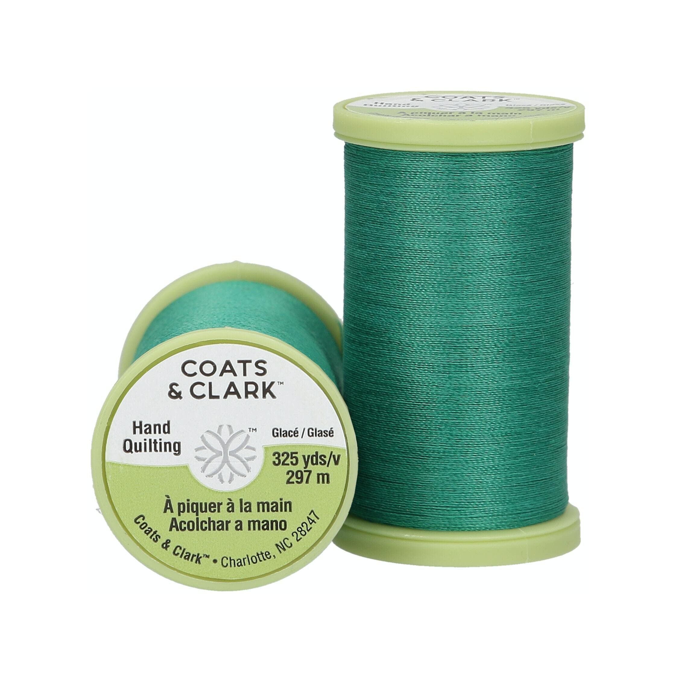 Coats Dual Duty Plus Hand Quilting Thread, 325-Yard, Field Green