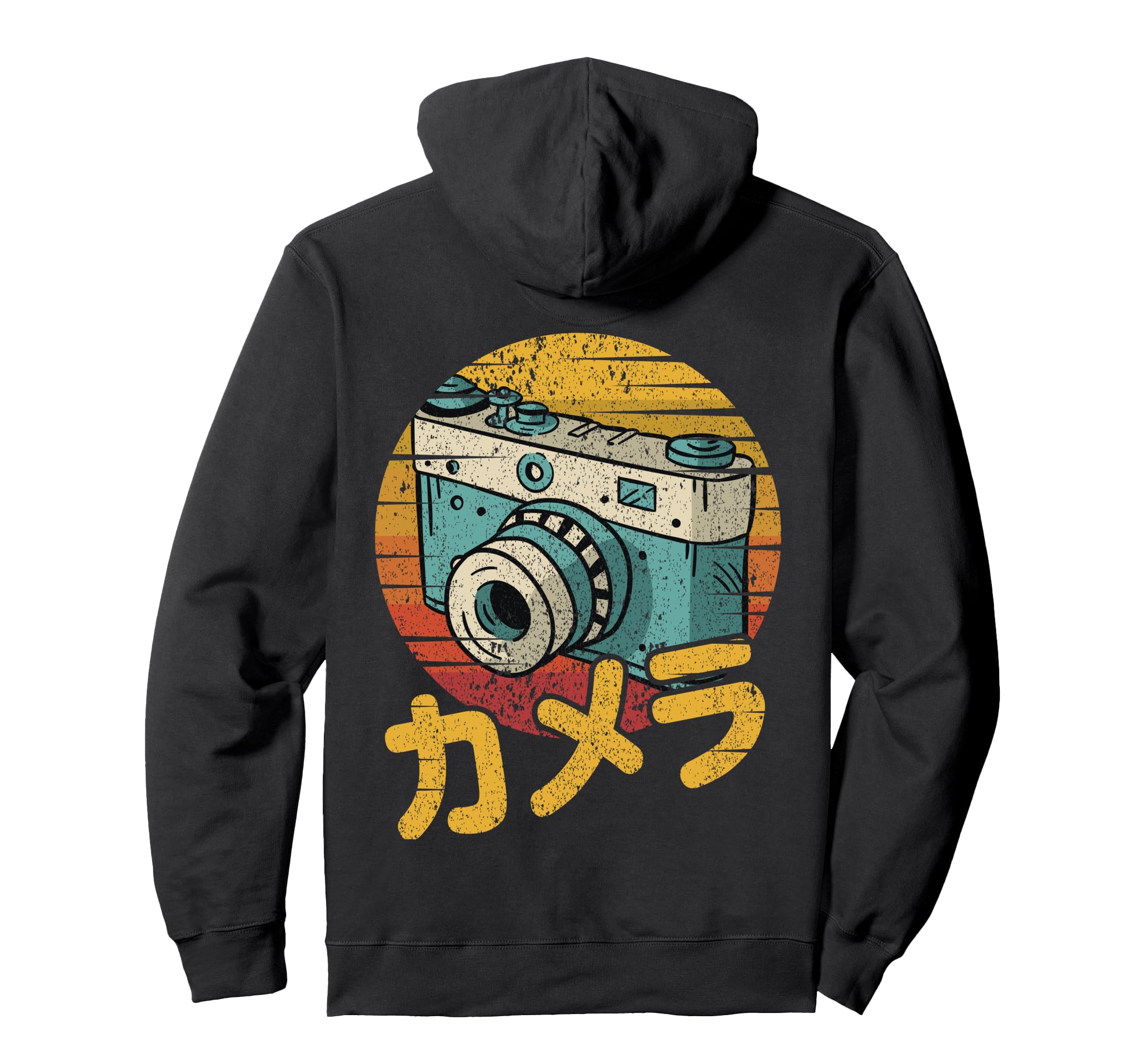 Retro Japanese Analog SLR Vintage Film DSLR Photo Camera Pullover Hoodie