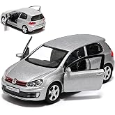 ERBADIHAGO Model Car Volkswagen Golf GTI 1/36 Toy Car Alloy Diecast Model | Alloy Material Silver Model Car Pull Back Toy Car Collectible Vehicle Birthday Testival Gift for kids Boy Children