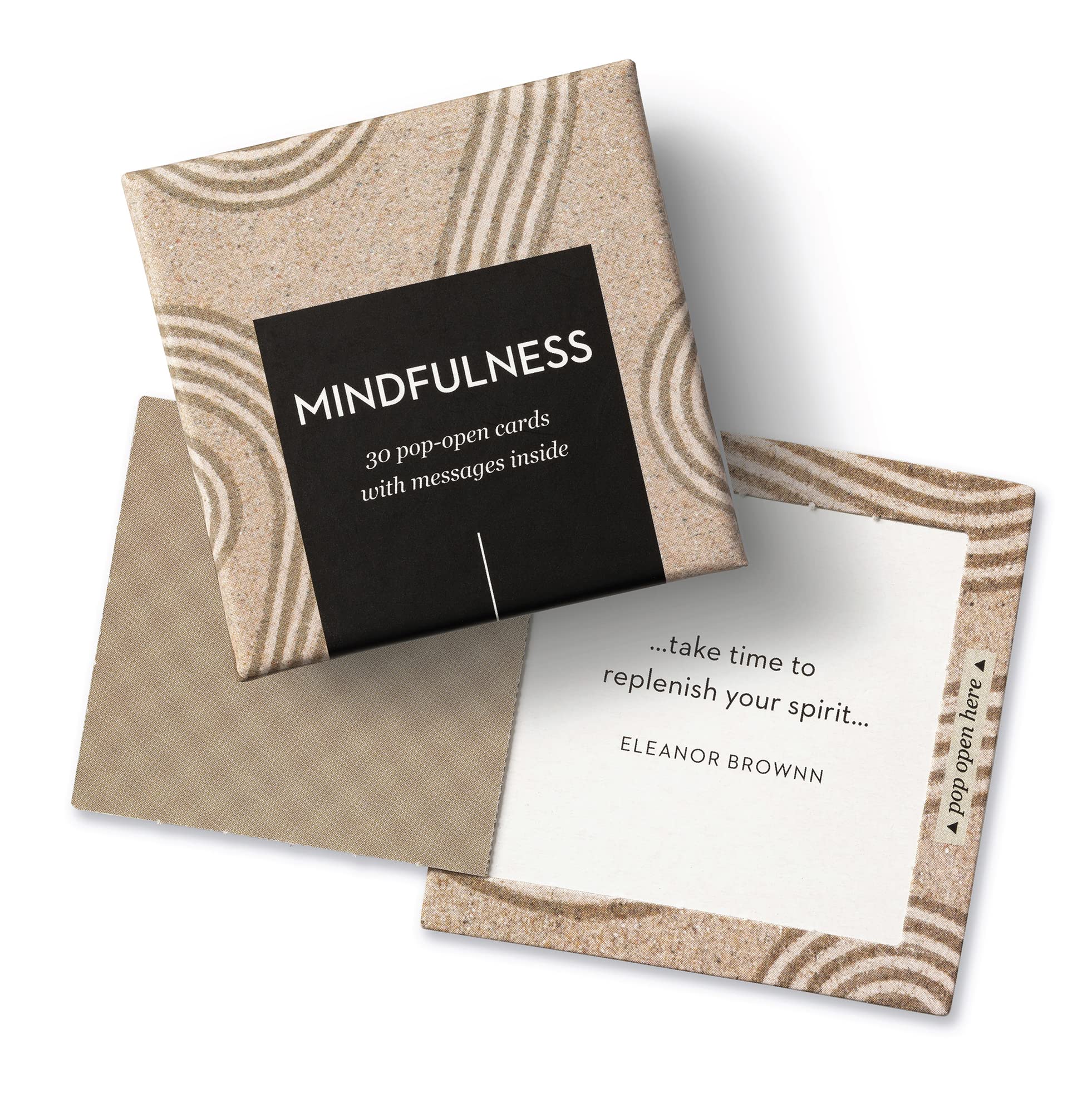 Photo 1 of Compendium ThoughtFulls Pop-Open Cards — Mindfulness — 30 Pop-Open Cards, Each with a Different Inspiring Message Inside