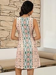 LUXVEER Womens Summer Dresses 2025 Casual Loose