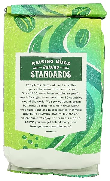WHOLE FOODS MARKET, ORGANIC SIERRA BLEND GROUND COFFEE, MEDIUM-DARK ROAST, DARK CHOCOLATE & CARAMEL, 12 OUNCE