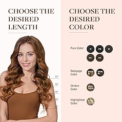 GOO GOO Clip in Hair Extensions Real Human