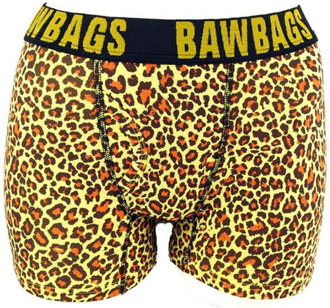 BawBags Leopard Print Boxers at Amazon Men’s Clothing store