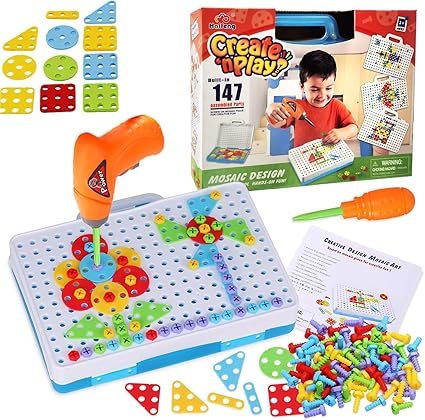 147 Pieces Creative Mosaic Puzzle Toy 