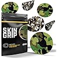 Skin Grip Adhesive Patches for Dexcom G7 & Stelo CGM – Waterproof & Sweatproof Cover for Continuous Glucose Monitor Sensor, Stays Secure for 10-15 Days – 20 Pack, Camo
