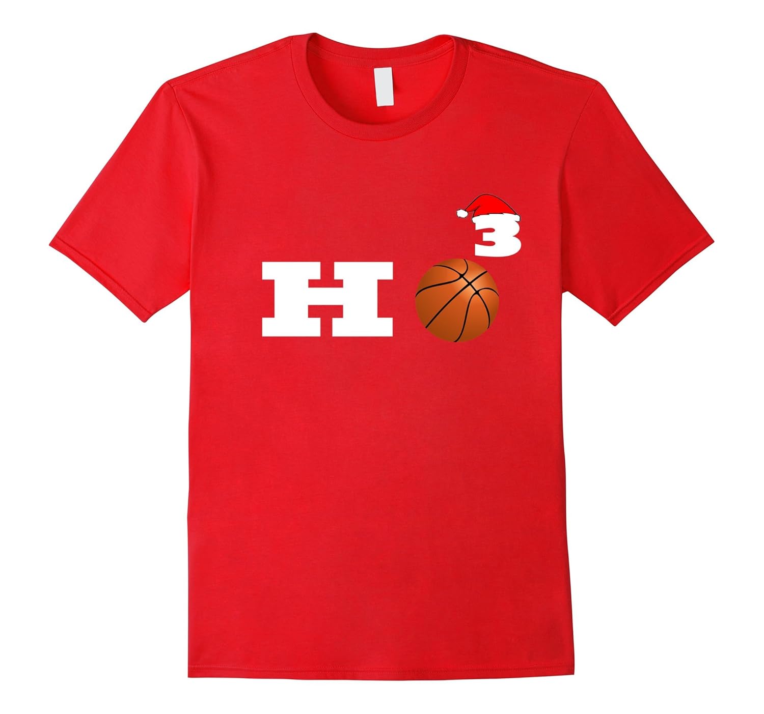 Basketball Christmas T-Shirt Gift for Sport lovers-Rose