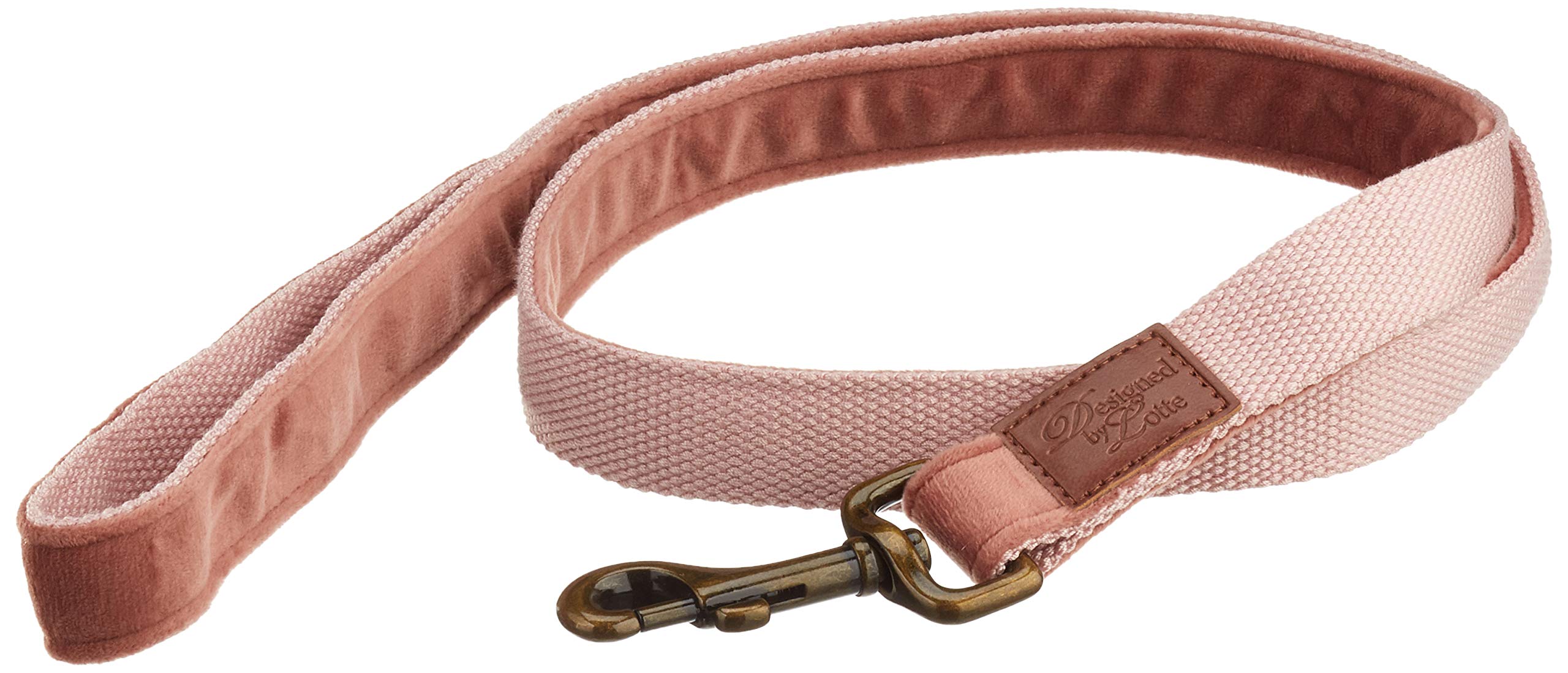 Beeztees K&Bz Belt Dog Velura, Pink, 120 x 25 mm 2000 g