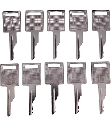 Amazon.com: Key 37# K250 Keys 10 PCS Fits for Kobelco Case