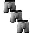 Shinesty Hammock Support Mens Pouch Underwear | Boxer Briefs with Fly | 3 Pack