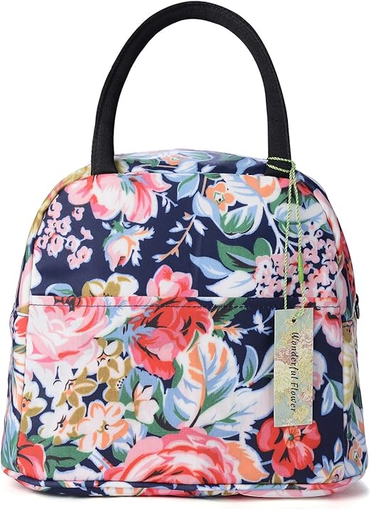 wonderful flower lunch bags