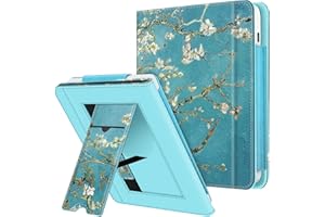 Fintie Stand Case for 7" Kobo Libra Colour (Model N428) 2024 Release/Kobo Libra 2 2021 eReader - Premium PU Leather Sleeve Co