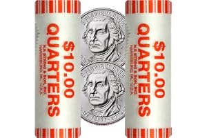 2026 P, D Revoluationary War Quarter Two 40 Coin Rolls Semiquincentennial Coin Collection SemiQ Uncirculated