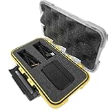 CASEMATIX Water-Resistant Travel Hard IR Case with Customizable Foam Fits Flir ONE Thermal Imager for IOS or Android , Adapters , Cables , USB or Lightning Extensions and More