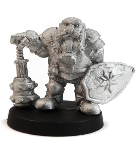 Reaper 03717 Thain Grimthorn, Dwarf Cleric – Two Fairies And A Dwarf