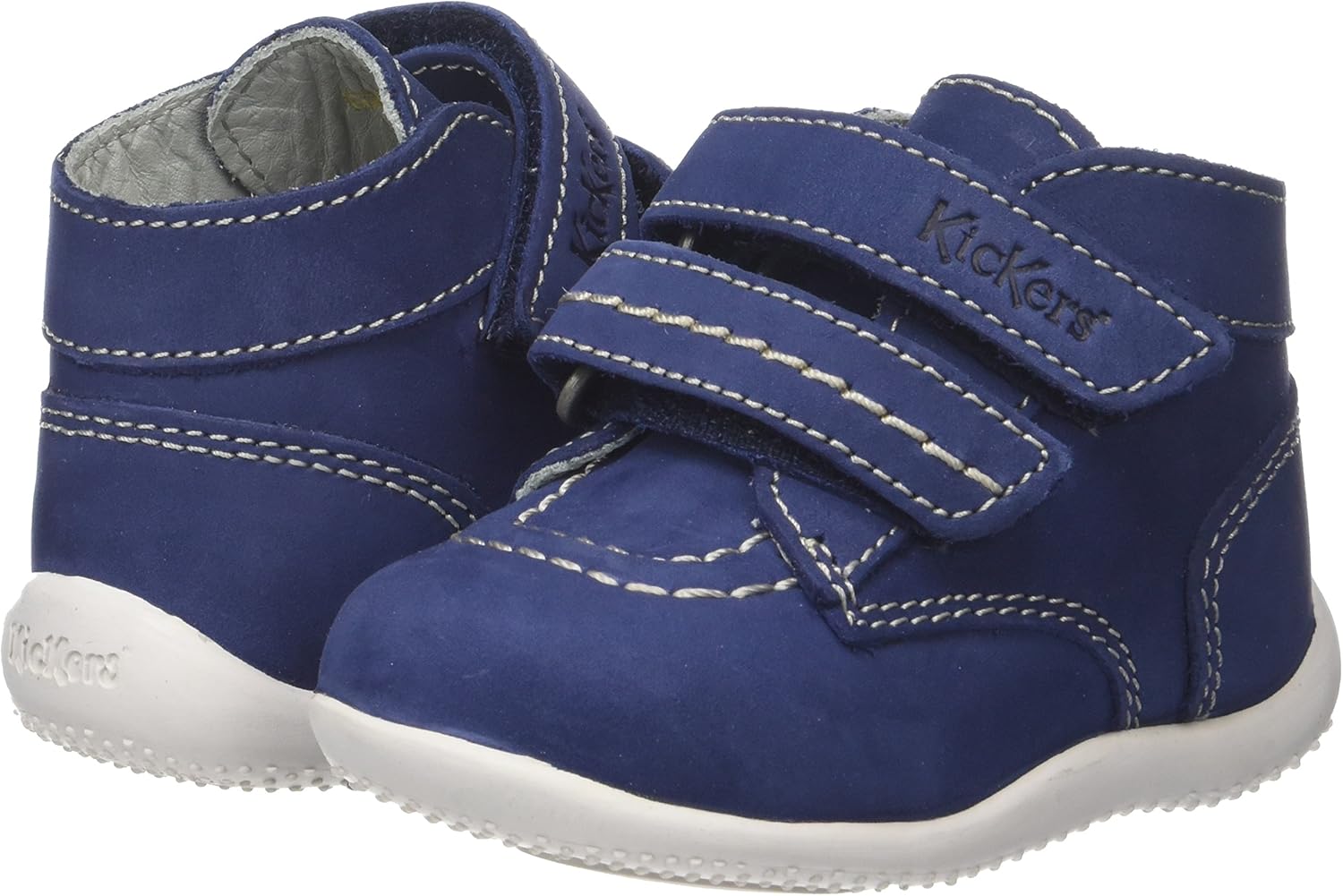 baby blue kickers boots