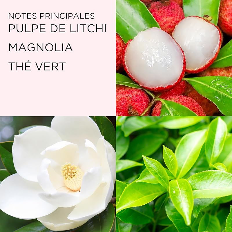 - Green Tea Lychee Lime – Eau de Toilette Femme Vaporisateur – Senteur Fraîche & Fruitée - 100ml