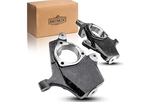 ANGYMECK 2" Drop Lowering Spindles Set 1999-2006 & 2007-2016 Bell 2509 For 2007-2014 Cadillac Escalade For 2007-2014 GMC Sierra Yukon For 2007-2016 Chevrolet Silverado Tahoe Avalanche For 2WD 4WD AWD
