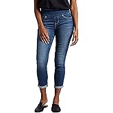 JAG Jeans Women's Amelia Pull On Slim Fit Ankle Jean