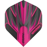 Winmau Prism Alpha Solar Design Dart Flights - Standard Shape 100 Micron Polymetronic Flights for Stable Throw Control, Replacement Flights for Steel &amp; Soft Tip Darts, 3 Sets (9 Flights)