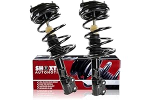 Shoxtec Front Pair Complete Struts Assembly Replacement for 2007-2011 KIA Rondo 2006-2010 KIA Optima Coil Spring Shock Absorb