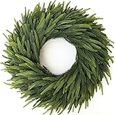 25" Norfolk Pine Christmas Wreath for Front Door,Realistic Artificial Christmas Wreath,Used for Wall Window Porch Farmhouse Indoor and Outdoor Christmas Decoration Home Decoration