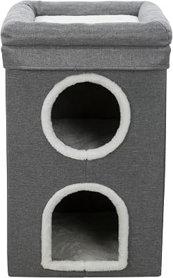 Torre Rascador Saul, 64 cm, Gris, para Gatos
