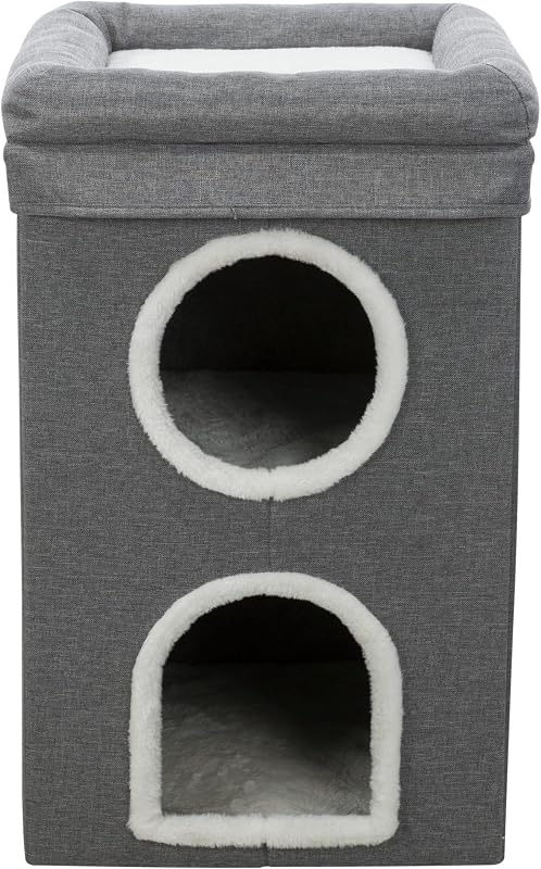 Torre Rascador Saul, 64 cm, Gris, para Gatos