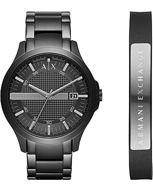 Armani Exchange AX Men
s Stainless Steel Quartz Dress Watch