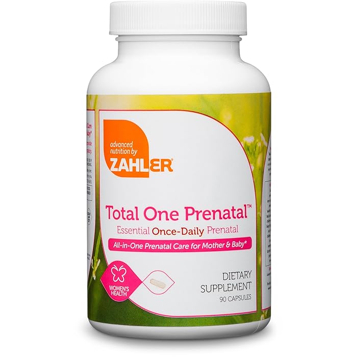 Buy Zahler Total One Prenatal, Contains Folic Acid and Iron, an All
