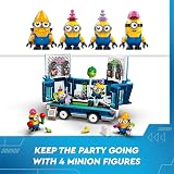 LEGO Despicable Me Minions Music Party Bus 75581 with Phil Mel Dave Gus Figures view 7