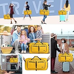 Fmeida 65L Duffle Bag with Shoes