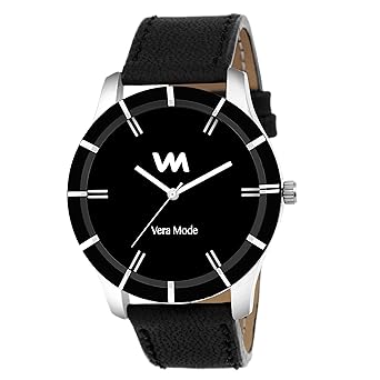 Mens Elan Collection Quartz Analog Black Dial Watch