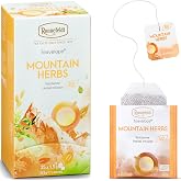 Ronnefeldt Teavelope Mountain Herbs Herbal Tea Bags, Caffeine Free, 25 Ct | Rooibos &amp; Herbal Blend, Lemongrass &amp; Spearmint Notes, German, Hot or Iced, Individually Wrapped, 25 Count, Pack of 1