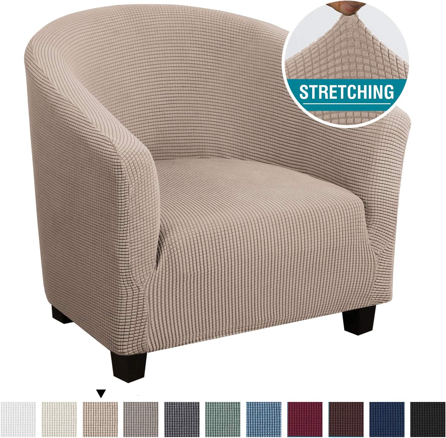 High Stretch Club Chair Cover Tub Chair Cover Armchair Sofa
