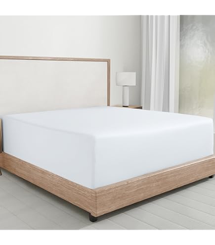 Amazon.com: California Design Den 100% Organic Cotton Fitted Sheet