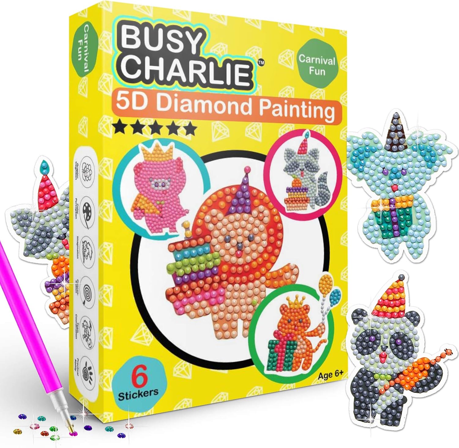 Busy Charlie 5D Diamond Painting 