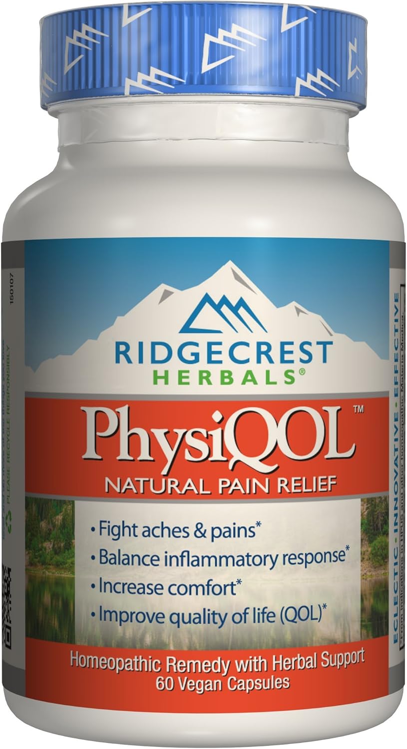 Ridgecrest Herbals PhysiQOL Supplement, 60 Count: Health & Personal Care