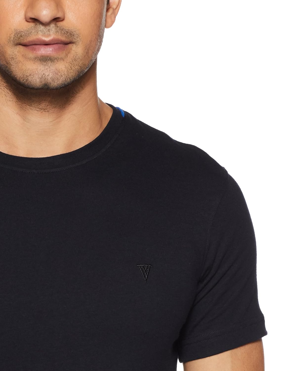 van heusen men's round neck cotton t-shirt