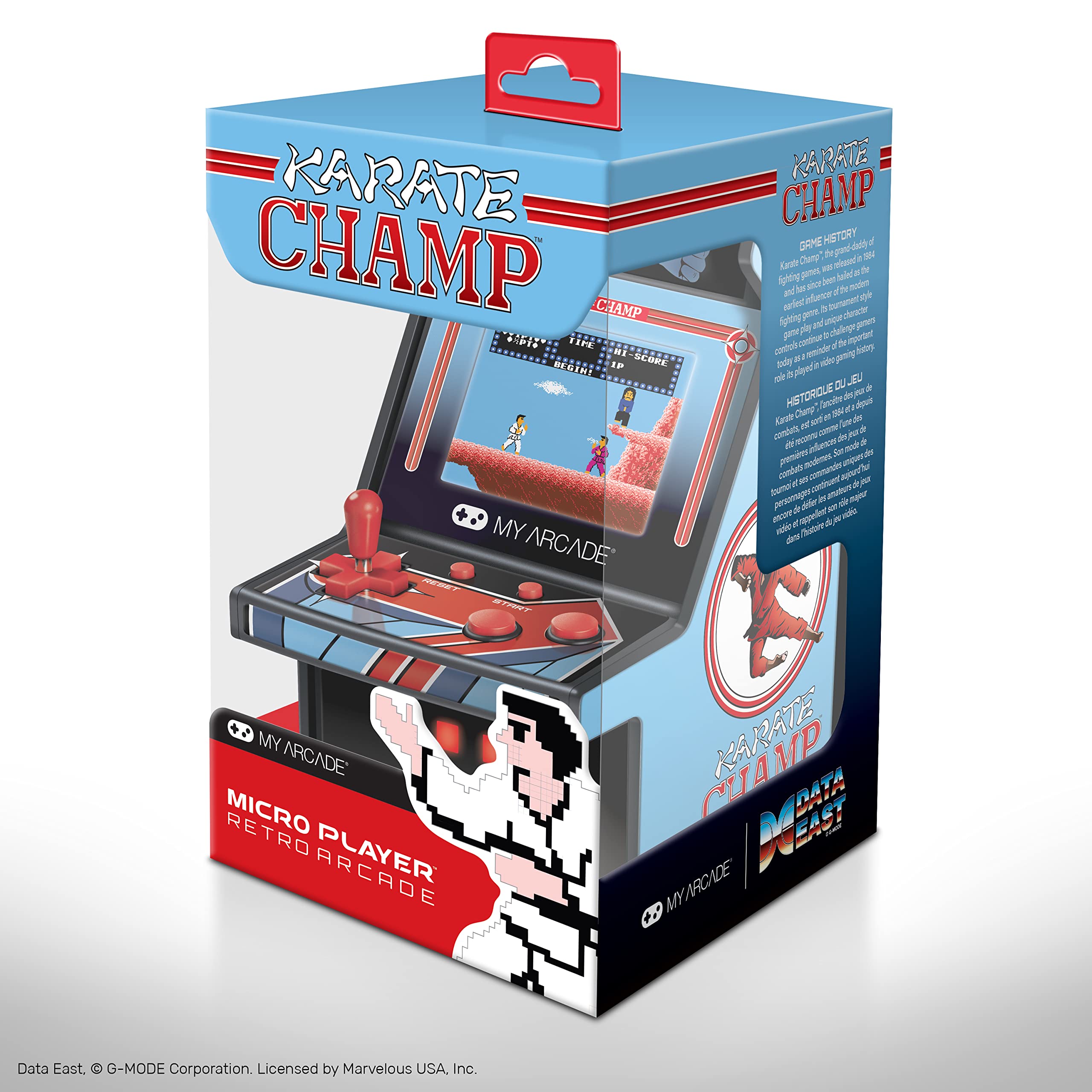 6" Collectible Retro Karate Champ Micro Player (Electronic Games) — image 1