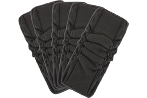 TDIAPERS Cloth Diaper Inserts 5 Layers, Reusable and Absorbent,Pack of 5